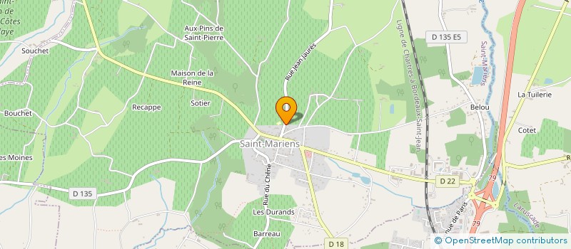 localisation de l'entreprise MONSIEUR DESIRE VISSE  SAINT-MARIENS