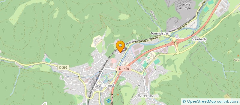 localisation de l'entreprise MONSIEUR DESIRE WEILER  GRANDFONTAINE