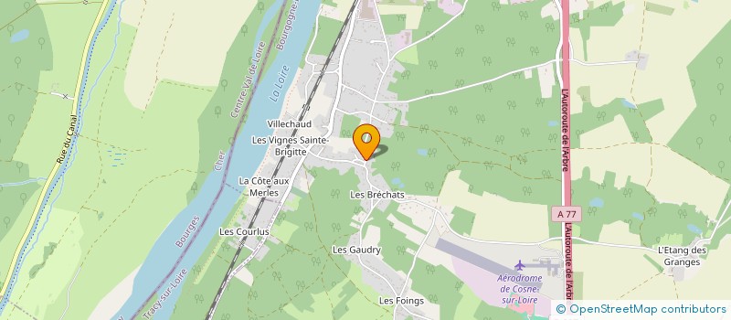 localisation de l'entreprise MONSIEUR DESIRE WEISS  COSNE-COURS-SUR-LOIRE