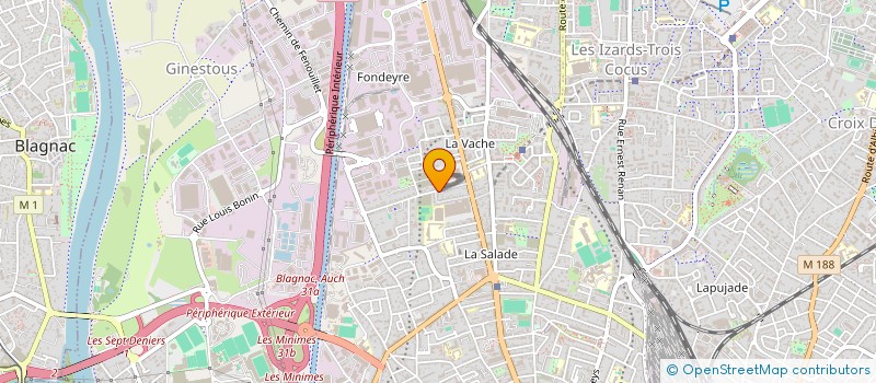 localisation de l'entreprise MONSIEUR DESIREE MOQUETE VARGAS à TOULOUSE