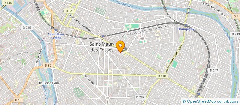 localisation de l'entreprise MONSIEUR DESTAIN SITA-LEMBA à SAINT-MAUR-DES-FOSSES