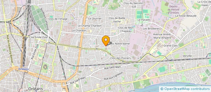 localisation de l'entreprise MONSIEUR DESTIN BAYAK AZAAD à ORLEANS