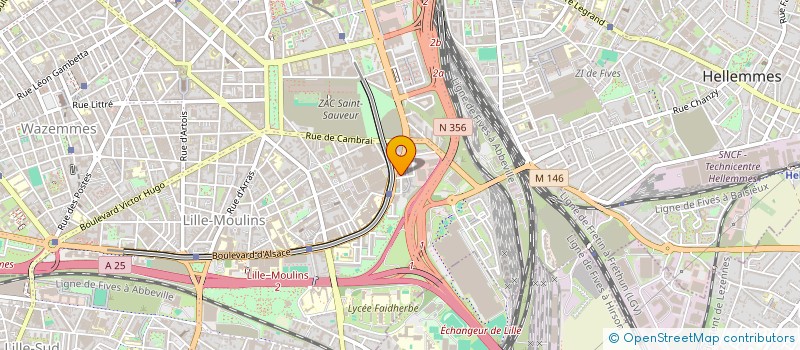 localisation de l'entreprise MONSIEUR DESTIN WAZOLAWO à LILLE