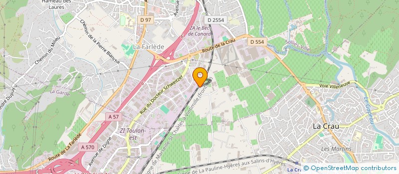 localisation de l'entreprise MONSIEUR DESTY BOUTHORS  LA FARLEDE