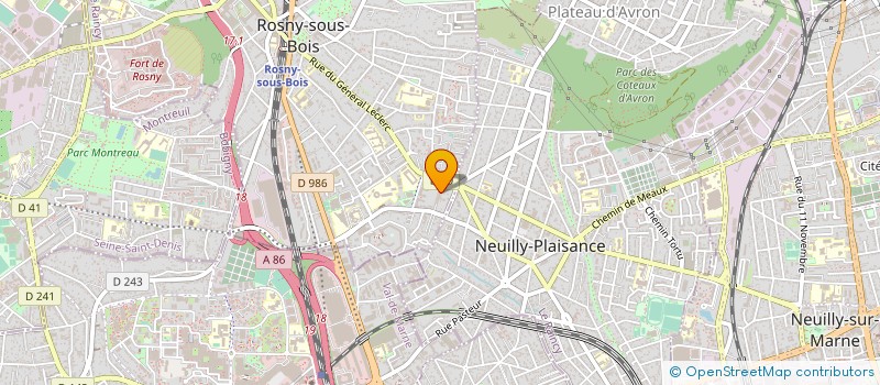 localisation de l'entreprise MONSIEUR DESTY BRAMI à ROSNY-SOUS-BOIS