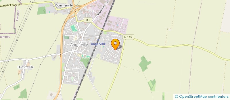 localisation de l'entreprise MONSIEUR DESTY KOUVIBIDILA KELLET  ANGERVILLE