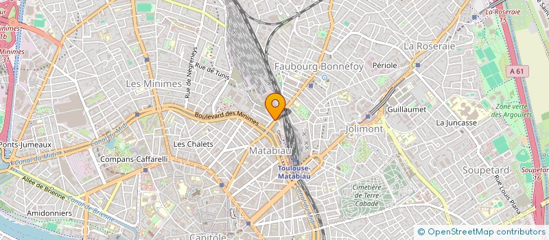 localisation de l'entreprise MONSIEUR DETELIN SVILENOV DIMITROV à TOULOUSE
