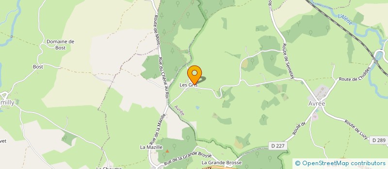 localisation de l'entreprise MONSIEUR DETHMER VAN HOOF  AVREE