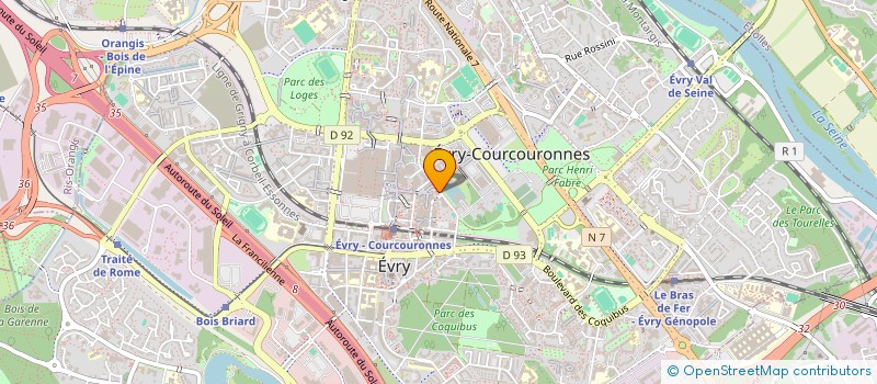 localisation de l'entreprise MONSIEUR DETLEF ORTMEIER à EVRY-COURCOURONNES