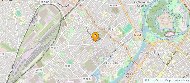 localisation de l'entreprise MONSIEUR DETLEV BOULANGER à LILLE