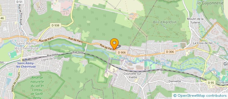 localisation de l'entreprise MONSIEUR DEUSDEDIT MWANGI  SAINT-REMY-LES-CHEVREUSE