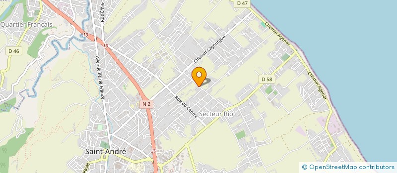 localisation de l'entreprise MONSIEUR DEVEJEET GEERDHARRY à SAINT-ANDRE