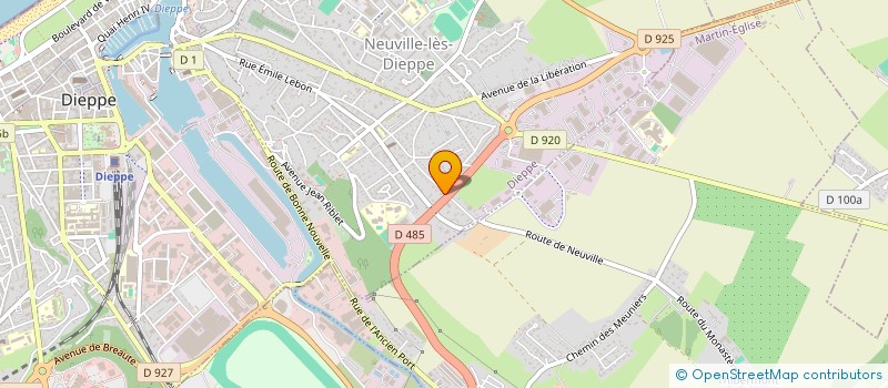 localisation de l'entreprise MONSIEUR DEVIS CORITON à DIEPPE