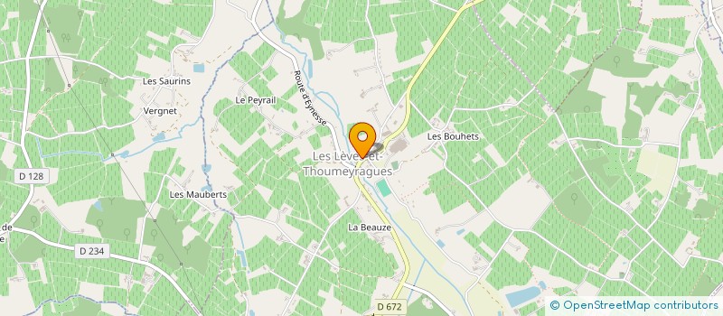 localisation de l'entreprise MONSIEUR DEVIS ROMANI  LES LEVES-ET-THOUMEYRAGUES