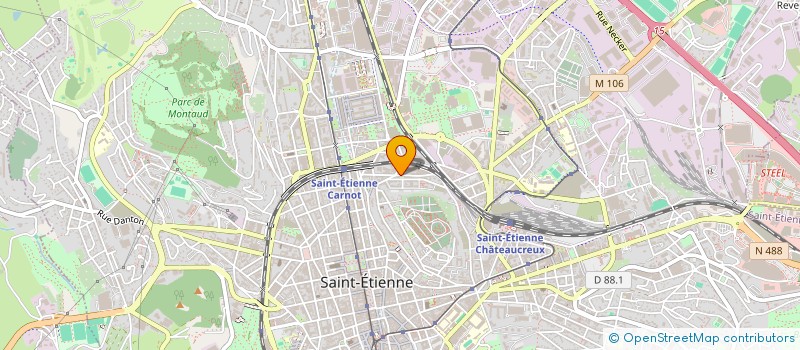 localisation de l'entreprise MONSIEUR DEVON HYVER  SAINT-ETIENNE