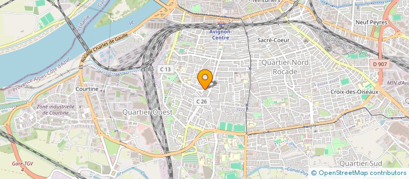 localisation de l'entreprise MONSIEUR DEVRAN FUTSI  AVIGNON