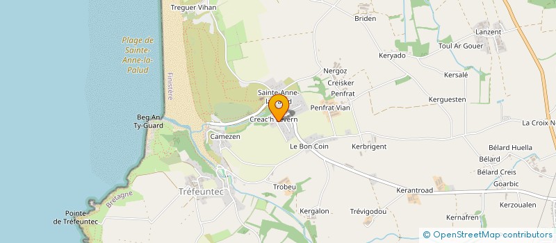 localisation de l'entreprise MONSIEUR DEVRIG COAIL  PLONEVEZ-PORZAY