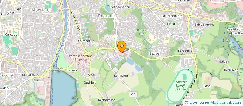 localisation de l'entreprise MONSIEUR DEVRIG LE BRAZIDEC à VANNES