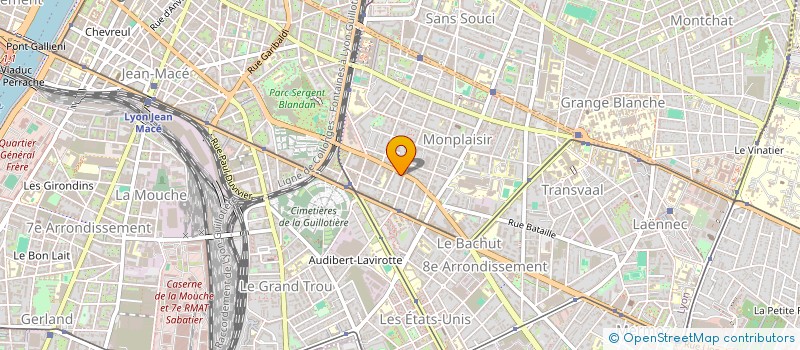 localisation de l'entreprise MONSIEUR DEVRIM SARICICEK  LYON