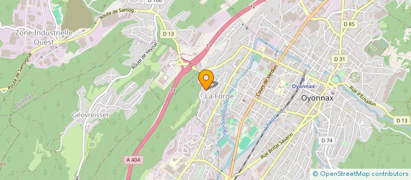 localisation de l'entreprise MONSIEUR DEVRIM YESILYURT à OYONNAX