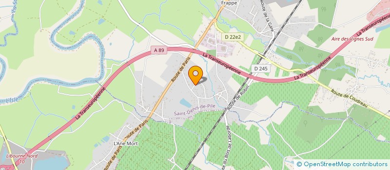 localisation de l'entreprise MONSIEUR DEVY DOMINIQUE  ST DENIS DE PILE