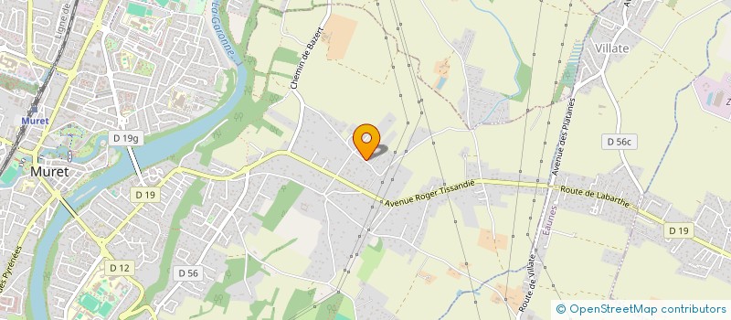 localisation de l'entreprise MONSIEUR DEVY LENESTOUR  MURET