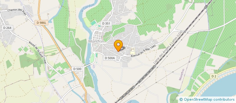 localisation de l'entreprise MONSIEUR DEWALLY DEWALLY  MONTFRIN