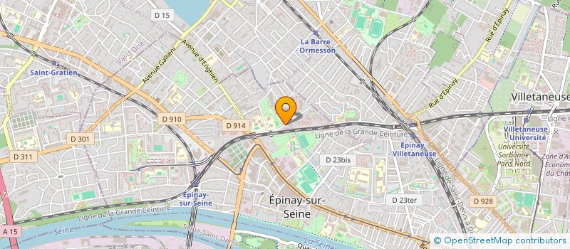 localisation de l'entreprise MONSIEUR DEWAPRIYA WALIMUNI FONSEKA à EPINAY-SUR-SEINE