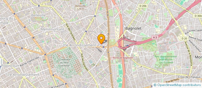 localisation de l'entreprise MONSIEUR DEXTER DOLITSKY  PARIS