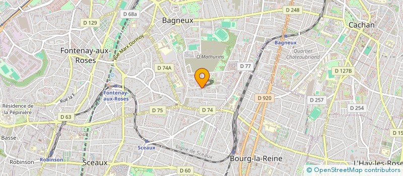 localisation de l'entreprise MONSIEUR DEYAN PAROUCHEV à BAGNEUX