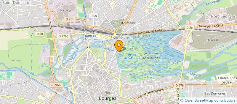 localisation de l'entreprise MONSIEUR DEYAN STEFANOVIC  BOURGES