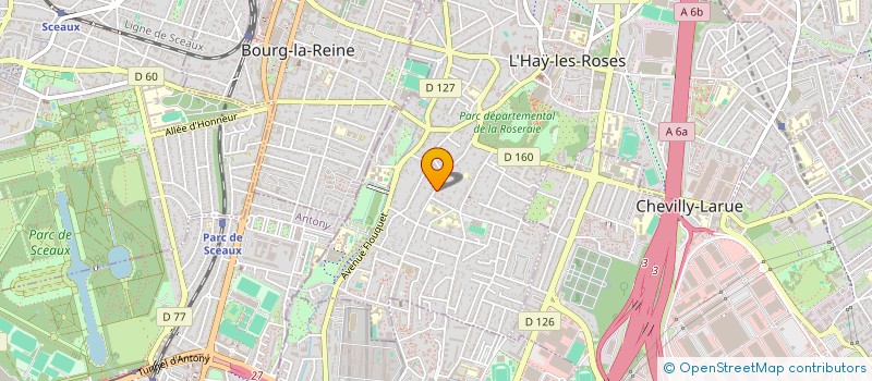 localisation de l'entreprise MONSIEUR DEYAN TCHOUKORANSKI  L'HAY-LES-ROSES