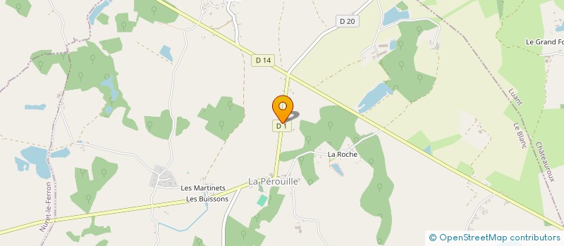 localisation de l'entreprise MONSIEUR DEYREL MARCHAND à LUANT
