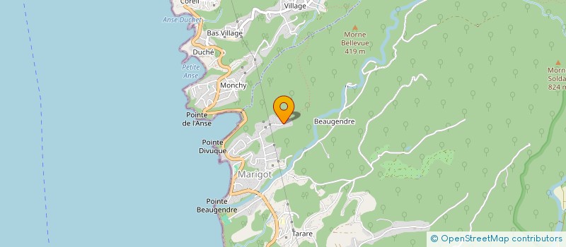 localisation de l'entreprise MONSIEUR DEYVY BIBRAC  VIEUX-HABITANTS