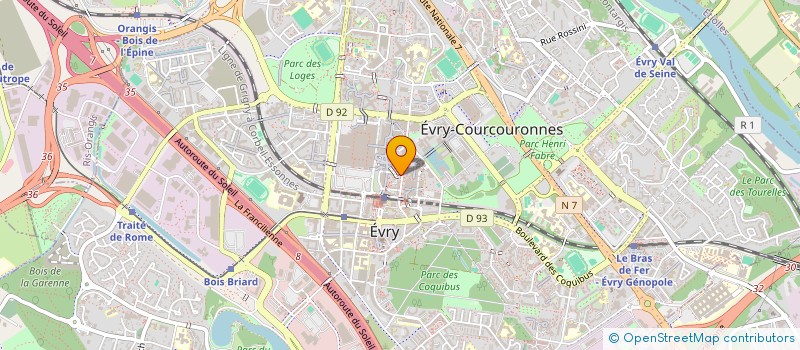 localisation de l'entreprise MONSIEUR DEZIDERIU RAITA  EVRY-COURCOURONNES