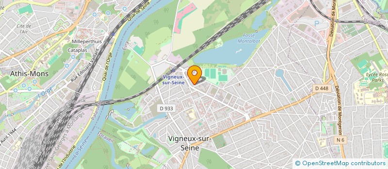 localisation de l'entreprise MONSIEUR DGEBRIL CHIBANE à VIGNEUX-SUR-SEINE