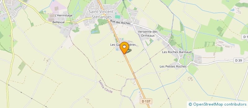 localisation de l'entreprise MONSIEUR DGELINDO SUDRE  CHAVAGNES-LES-REDOUX