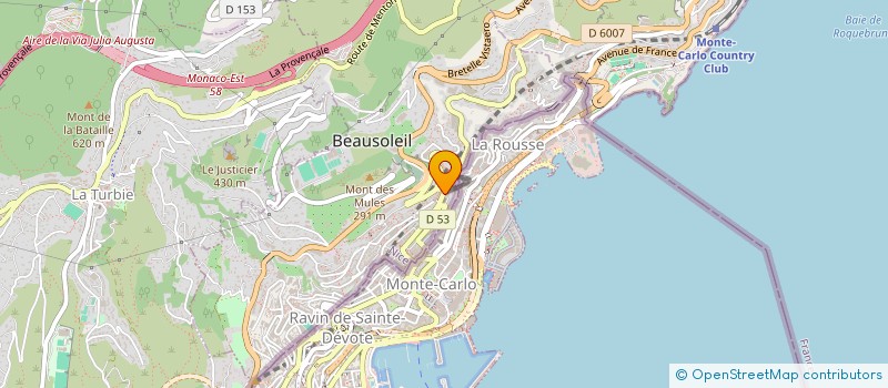 localisation de l'entreprise MONSIEUR DHAMMIKA NAYANAPRIYA SAMARAWICKRAMA  BEAUSOLEIL