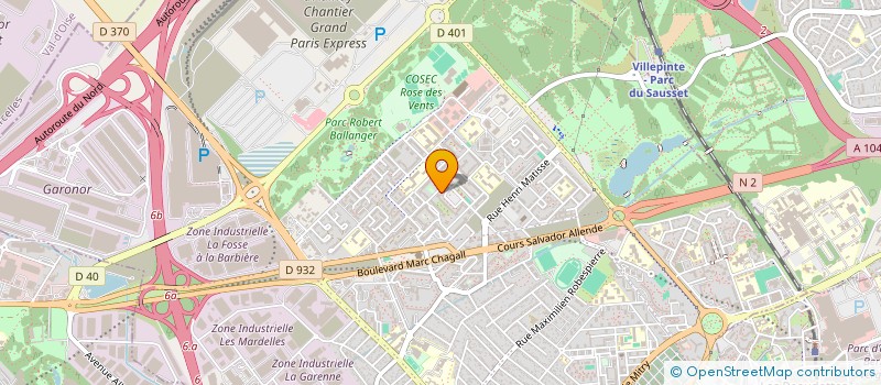 localisation de l'entreprise MONSIEUR DHAN BIYEDI à AULNAY-SOUS-BOIS