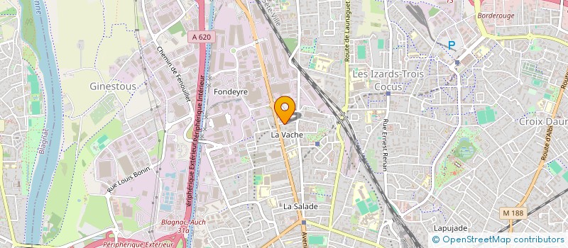 localisation de l'entreprise MONSIEUR DHANOUN ABDELKANI à TOULOUSE