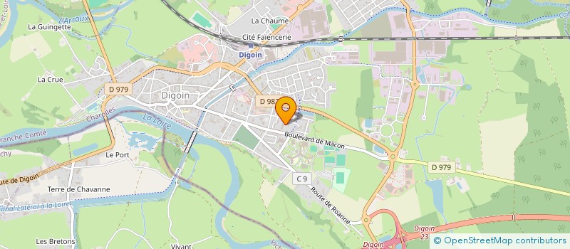 localisation de l'entreprise MONSIEUR DHAOU LASSOUED  DIGOIN