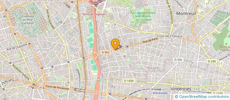 localisation de l'entreprise MONSIEUR DHAOU MAGHREBI à MONTREUIL