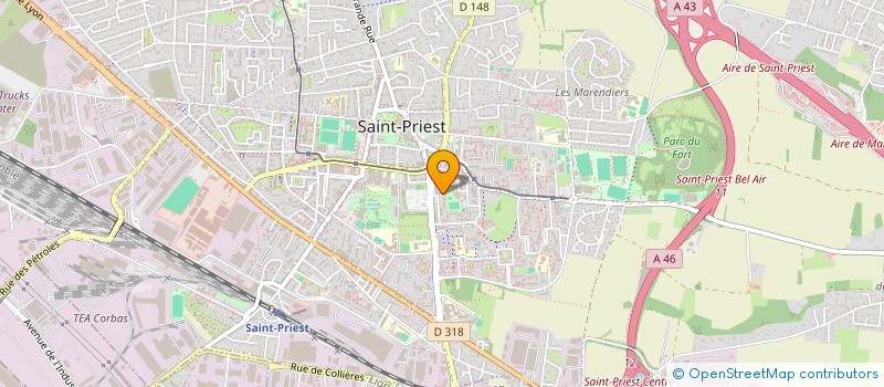 localisation de l'entreprise MONSIEUR DHAOU TRIKI  SAINT-PRIEST