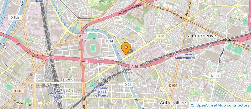 localisation de l'entreprise MONSIEUR DHARMA SINGHA à CLICHY