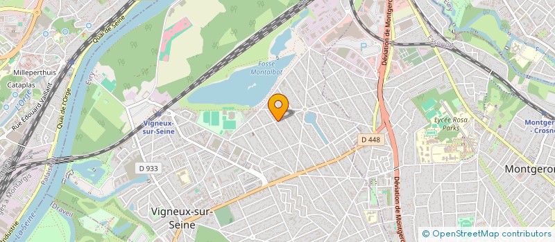 localisation de l'entreprise MONSIEUR DHARMAPRIYA ALANAWAN BADALGE DON à VIGNEUX-SUR-SEINE
