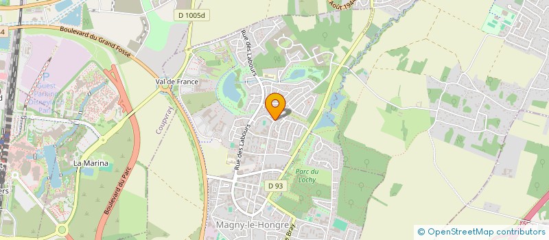 localisation de l'entreprise MONSIEUR DHAYALAN BALAISWARAN  MAGNY-LE-HONGRE