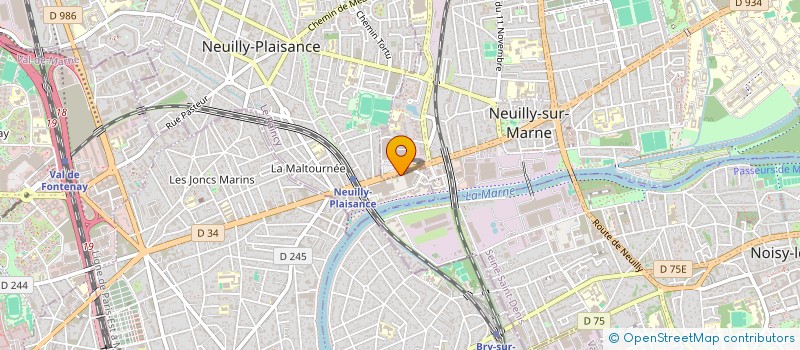 localisation de l'entreprise MONSIEUR DHIA AL ADARISSA à NEUILLY-PLAISANCE
