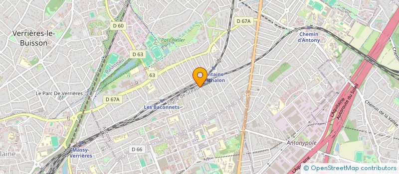 localisation de l'entreprise MONSIEUR DHIA EDDINE BEN MAJED à ANTONY