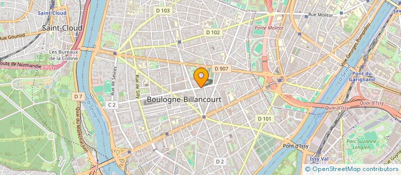localisation de l'entreprise MONSIEUR DHIA HADDED  BOULOGNE-BILLANCOURT