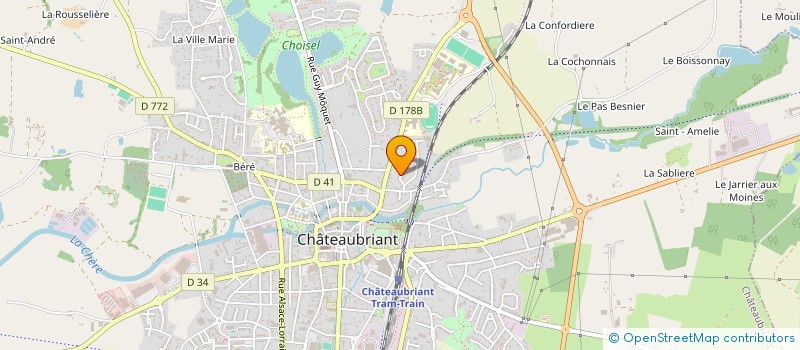 localisation de l'entreprise MONSIEUR DHIAA MADDOURI  CHATEAUBRIANT